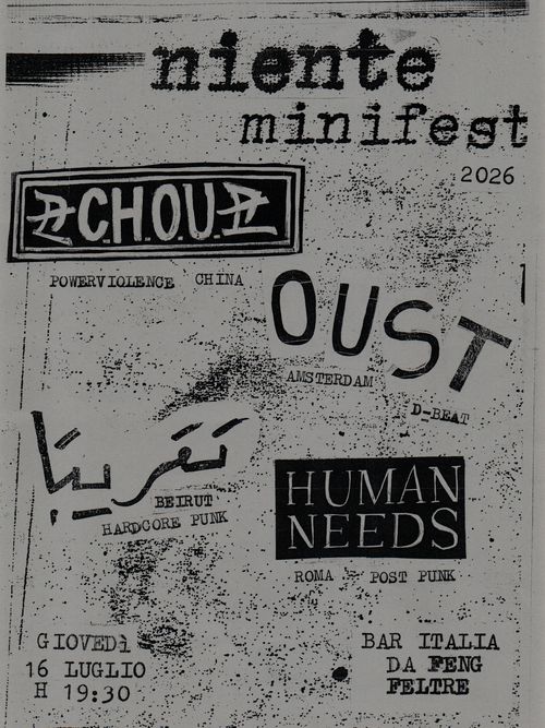 NIENTE Minifest 2026