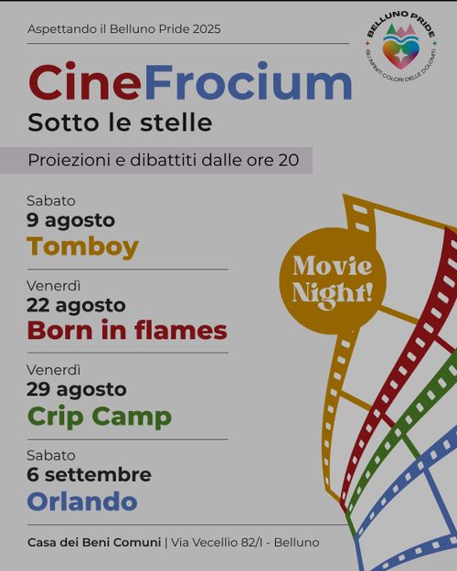 CINEFROCIUM sotto le stelle.