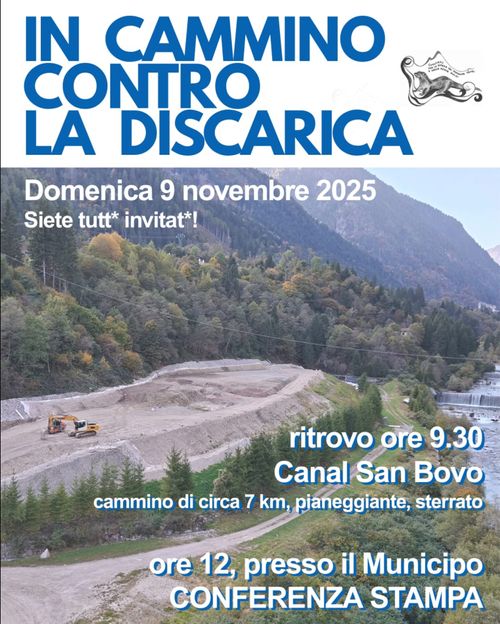 In cammino contro la discarica!