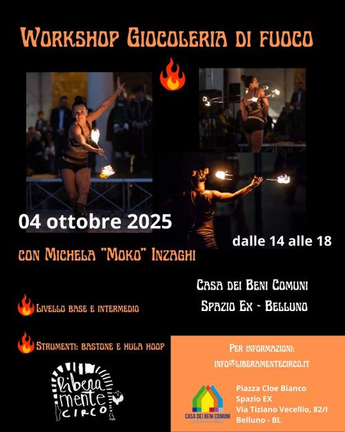 Workshop - Giocoleria di fuoco