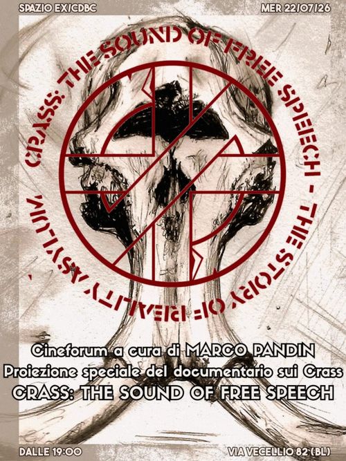 Crass: the sound of free spech! Proiezione