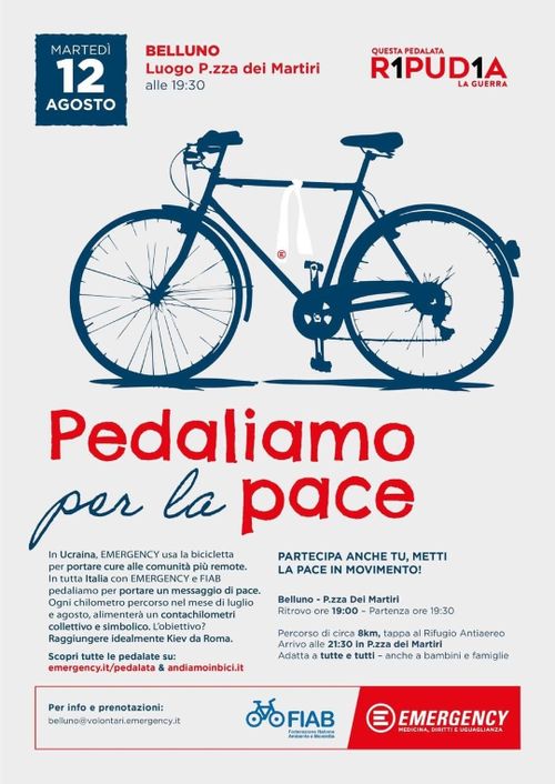 Pedaliamo per la Pace